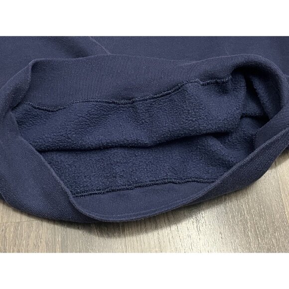 Vintage Champion Sweatshirt Crewneck Plaid Spell Out Blue Small / Medium - Picture 5 of 7